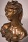 Bronze Frauenbüste von Jacques Marin 7