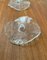 Bougeoirs Vintage en Verre, Set de 3 2