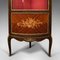 Tall Late 20th Century Vintage French Corner Vitrine Display Cabinet, 1970s, Image 10