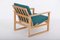 Modell 2256 Armlehnstuhl aus Heller Eiche & Stoff von Børge Mogensen für Fredericia 4