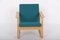 Model 2256 Armchair in Light Oak and Fabric by Børge Mogensen for Fredericia, Image 1