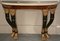 19th Century Sicilians Wood Consoles with Gilding and Stucco, Set of 2, Image 11