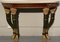 19th Century Sicilians Wood Consoles with Gilding and Stucco, Set of 2, Image 10