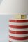 Lampada da tavolo piccola Bolet rossa e color avorio di Eo Ipso Studio, Immagine 3