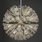 Large Snowball Silvered Ceiling Lamp by Emil Stejnar for Rupert Nikoll, 1950s, Image 2