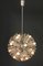 Large Snowball Silvered Ceiling Lamp by Emil Stejnar for Rupert Nikoll, 1950s 5