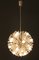 Large Snowball Silvered Ceiling Lamp by Emil Stejnar for Rupert Nikoll, 1950s 3