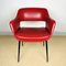 Mid-Century Italian Red Desk Office Chair, 1960s 7