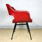 Mid-Century Italian Red Desk Office Chair, 1960s 5