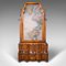 Specchio antico vittoriano in noce, Regno Unito, fine XIX secolo, Immagine 1