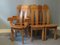 Brutalist High Back Dining Chairs, Set of 6 2