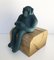 Sitting Chimpanzee in Clay by Daniele Nannini, 2020 4