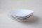 Indulge Nº5 Small White Handmade Porcelain Plates with 24-Carat Golden Rim by Sarah-Linda Forrer, Set of 4 4