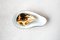 Indulge Nº3 White Handmade Porcelain Bowl with 24-Carat Golden Rim by Sarah-Linda Forrer 3