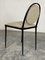 Balzaretti Chair in Black High-Gloss and Quinoa Mohair by Daniel Nikolovski & Danu Chirinciuc for Kabinet 5