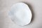Indulge Nº6 Large White Handmade Porcelain Plates with 24-Carat Golden Rim by Sarah-Linda Forrer, Set of 4 1