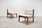 Modernist Wooden Lounge Chairs by Casala, Germany, 1960s, Set of 2 1