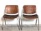 Italian DSC 106 Desk Chairs by Giancarlo H / Jiancreen for Castelli / Anonymes, 1960s, Set of 2, Image 8