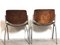 Italian DSC 106 Desk Chairs by Giancarlo H / Jiancreen for Castelli / Anonymes, 1960s, Set of 2 5