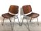 Italian DSC 106 Desk Chairs by Giancarlo H / Jiancreen for Castelli / Anonymes, 1960s, Set of 2 1