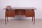 Mid-Century Freestanding Teak Desk, 1960s, Image 2