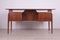 Mid-Century Freestanding Teak Desk, 1960s 1