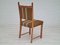 Danish Design Oak Wood Set of Dining Chairs in the Style of Henning Kjærnulf, 1960s, Set of 6 4