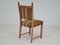 Danish Design Oak Wood Set of Dining Chairs in the Style of Henning Kjærnulf, 1960s, Set of 6, Image 4