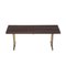 Brass and Wood Bench, 1950s, Image 5