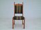 Danish Design Oak Wood Set of High Back Dining Chairs in the Style of Henning Kjærnulf, 1960s, Set of 6 2