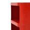 Tables de Chevet Componibili Carrées Rouges par Anna Castelli pour Kartell, 1960s, Set de 2 5