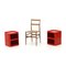 Red Square Componibili Bedside Tables by Anna Castelli for Kartell, 1960s, Set of 2 13