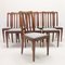 Early 20th Century Art Nouveau Oak Architectural Chairs, Set of 8 5