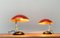 Mid-Century Czech Minimalist Table Lamps by Josef Hurka for Drukov, Brno, Set of 2 35