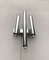 Mid-Century Space Age Chrome Wall Lamp 10