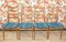 Turquoise Dining Chairs, 1960s, Set of 4 1