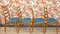 Turquoise Dining Chairs, 1960s, Set of 4 4