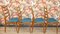 Turquoise Dining Chairs, 1960s, Set of 4, Image 4