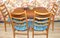 Turquoise Dining Chairs, 1960s, Set of 4, Image 7