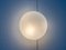 Mid-Century Minimalist Glass Ceiling or Wall Lamp, 1960s, Image 3