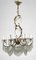 Liberty Stil Kronleuchter mit Sechs Leuchten, Italien, 1940 1