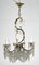 Liberty Style Chandelier with Six Lights, Italy, 1940 5