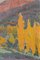 Raimon Roca Ricart, Alberi autunnali con luce dorata in Martinet, olio su tela, con cornice, Immagine 4