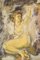 Vicente Vela, grandi nudi espressionisti figurativi, 1997, olio su tela, set di 2, Immagine 2