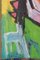 Nach Jean-Michel Basquiat, Abstrakte Malerei, Öl auf Karton 5