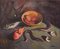 Bodegón grande, estudio de peces y ostras, 1944, óleo sobre lienzo, Imagen 1
