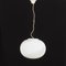 Italian Murano Glass Sphere Pendant Lamp in the Style of Venini by Paolo Venini, 1970s 1