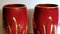 Art Deco French Glazed Terracotta Vases with Pure Gold Decorations, Set of 2, Image 7