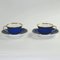 Mid 19th-Century Cup & Saucer from KPM Berlin, Set of 2 1