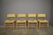 Dordogne Chairs in the Style of Charlotte Perriand for Robert Sentou, 1968, Set of 4 1